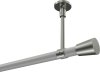 10194633-XX3239 Gardinenstange Metall 20 mm Ø SONETTE - Sitra Weiß / Edelstahl-Optik (ohne Ringe)