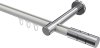 10213825-XX3212 Innenlauf Gardinenstange Aluminium / Metall 20 mm Ø PRESTIGE - Elanto Weiß / Chrom