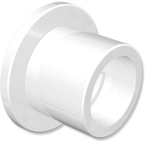 Wandlager Weiß für Gardinenstangen (2 mm Ø 20 Stück)