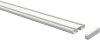 Gardinenschiene Aluminium 1- / 2-läufig SLIMLINE Weiß 280 cm (2 x 140 cm)